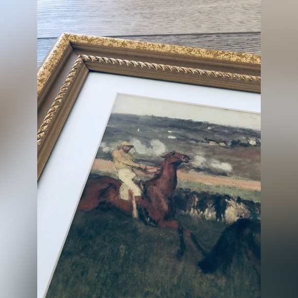 The Race Course: Amateur Jockeys Near a Carriage, 1876-1887 By Edgar Degas - Picture 8 of 10